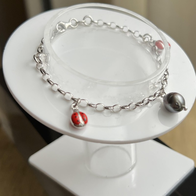 Manu - Tahitian Pearl Children's Bracelet