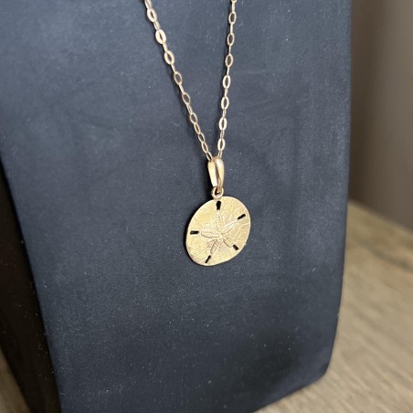 où trouver une médaille en or et diamant étoile de mer ? pendentif or diamant prix