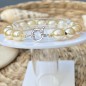 Hiriata - Perles Gold des Mers du Sud - Bracelet