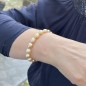 Hiriata - Perles Gold des Mers du Sud - Bracelet