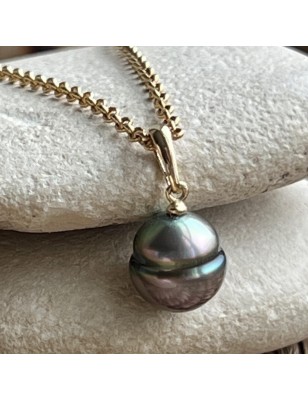 quel est le meilleur site de perle de Tahiti? Pendentif or perle de culture de Tahiti