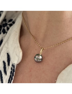 quel est le meilleur site de perle de Tahiti? Pendentif or perle de culture de Tahiti