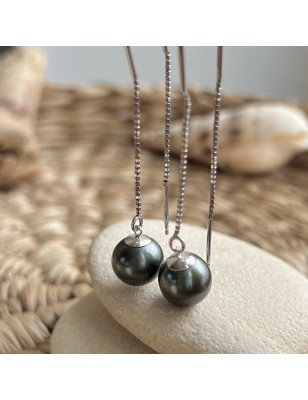 Motu - Tahitian Pearl Blue Night - 10.00mm