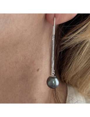 prix boucles d oreille perles de culture de Tahiti - perla Tahiti