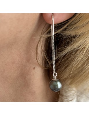 prix boucles d oreille perles de culture de Tahiti - perla Tahiti