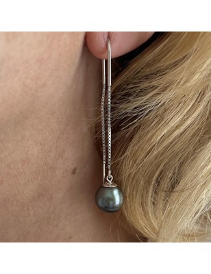 prix boucles d oreille perles de culture de Tahiti - perla Tahiti