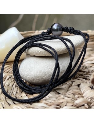 grosse perle de Tahiti en collier homme perle de culture de Tahiti rare prix