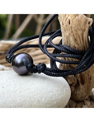 grosse perle de Tahiti en collier homme perle de culture de Tahiti rare prix