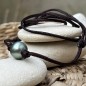 Rava - Tahitian Pearl - Green Lagoon - 12.10mm