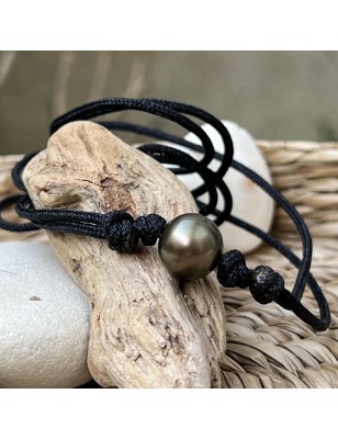 grosse perle de Tahiti paon en collier homme perle de culture de Tahiti prix