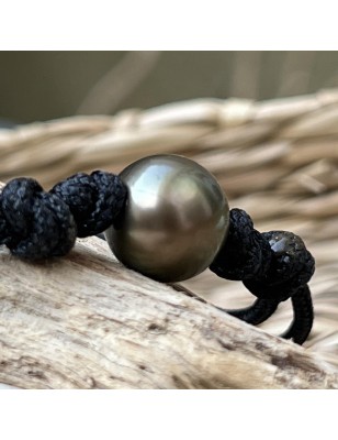 grosse perle de Tahiti paon en collier homme perle de culture de Tahiti prix