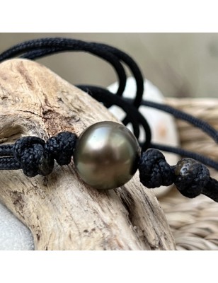 grosse perle de Tahiti paon en collier homme perle de culture de Tahiti prix