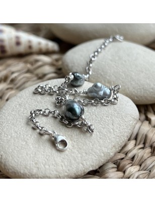 Armband mit Tahiti-Perle