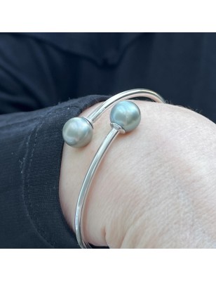 toi et moi en bracelet argent perles de culture de Tahiti prix