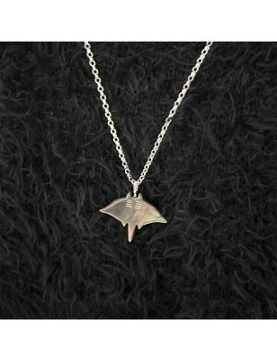 manta ray in mother-of-pearl pendant price