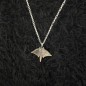 Mother-of-pearl Manta Ray Pendant