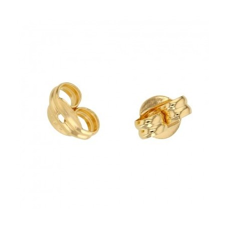 earring clasp in 18k gold