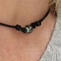 Reva - Peacock Tahitian Pearl Choker