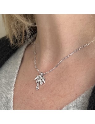 achat pendentif argent palmier prix