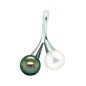 Union - Tahitian Pearl - Freshwater Pearl - Sterling Silver