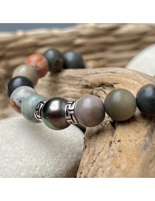 un homme peut-il porter une perle de Tahiti ? bracelet homme perle tahitienne prix bijoux tahitiens