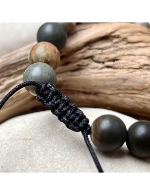 tahitian cultured pearl men bracelet price - jasper stone price - tahitian jewerly for men - tahiti jewerly