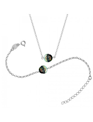 parure perles de Tahiti - ensemble collier et bracelet de perle de Tahiti prix