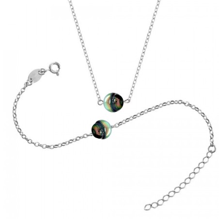 Tahitian Pearls bracelet and necklace Set - perla Tahiti - tahitian jewel - tahitian jewerly - tahitian jewerly stores