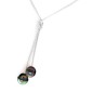 Vanille - Tahitian Pearl Rhodium Silver Necklace