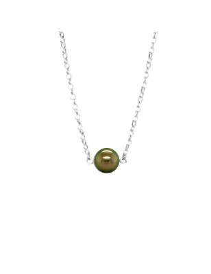 Tahitian Pearl Necklace - Round-shaped