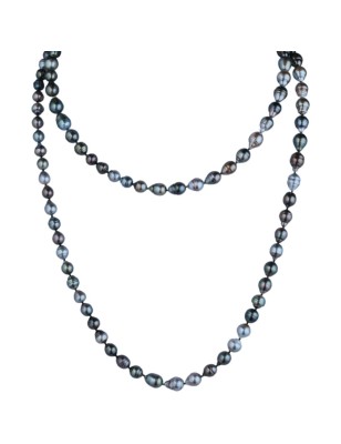 Collana con perla di Tahiti