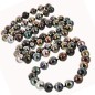 Circle Tahitian Pearl Long Necklace