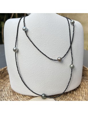 spinelles en sautoir perles de culture de Tahiti prix - quel bijou offrir pour la saint valentin ?