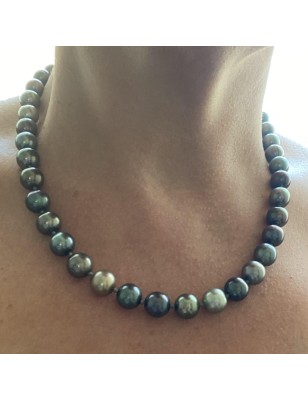 Collar con perla de Tahití