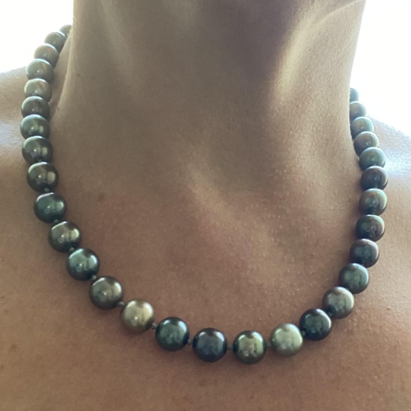 Te Hauru - Rang Perles de Tahiti - Multicolore - 10/11mm