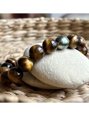 トアロア - タヒチアンパールリンデン - タイガーアイ