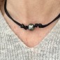 Tahitian Pearl - Green Color - 12.00mm - Choker