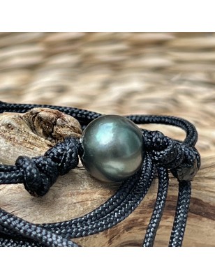 ras de cou perle noire de Tahiti collier homme prix