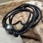 Tahitian Pearl - Green Color - 12.00mm - Choker