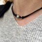 Tahitian Pearl - Green Color - 11.11mm - Choker