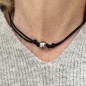 Tahitian Pearl - Green Color - 11.11mm - Choker