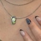 Testimony - Flip-flop in Puau Mother of Pearl Pendant