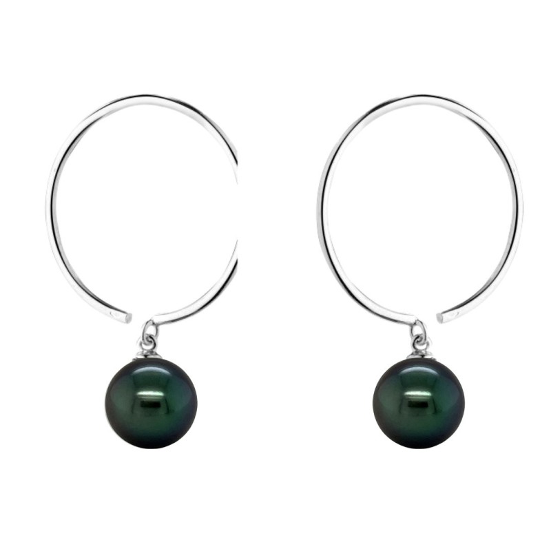 Harmonie Océane - Tahitian pearl earrings