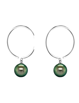 Are the pearls from Tahiti naturally black? earrings pearls Tahiti price - perla Tahiti - tahitian jewerly