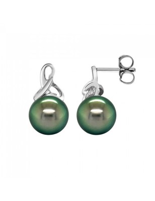 What Makes Tahitian Pearls Special? silver earrings in Tahitian pearls price - perla Tahiti - tahitian jewerly