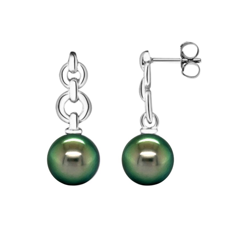 Eternal Link - Tahitian Pearls - Earrings
