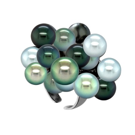 Moerani - Bague 20 Perles de Tahiti