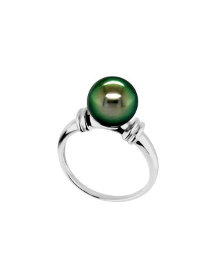 solitaire en bague or perle de Tahiti prix