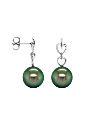 heart in pendant and its Tahitian pearl price - perla Tahiti - tahitian jewerly - tahitian jewerly stores