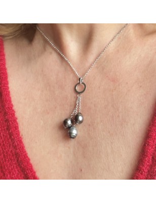 perla tahiti - tahitian pearl silver necklace price - tahitian jewelry - tahitian jewerly stores